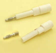 2PCS 15KV high voltage resistant 4mm banana plug High Voltage Probes Word shaped