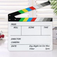 -Movie Film Video Clapboard DirectorS Cut Action Scene ClapperBoardMovie Them