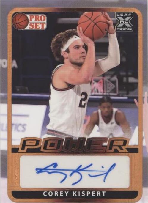 2021-22 Leaf Pro Set Power - Corey Kispert #BA-CK1 - 1 of 2