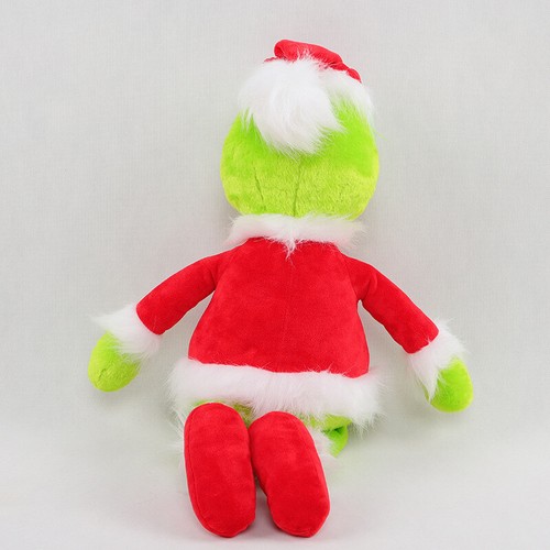 50cm Christmas Grinch Plush Toys Soft Stuffed Animal Doll Kids Birthday Gifts AU - Picture 3 of 12