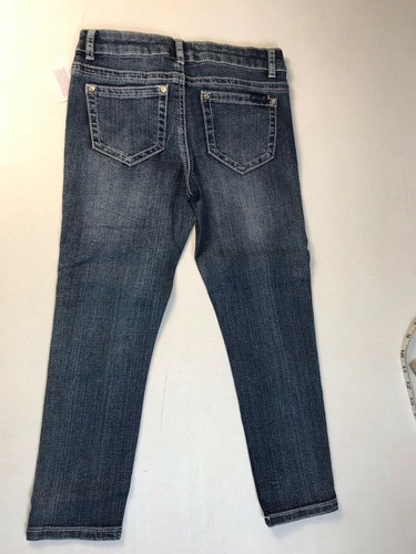 "Pantalones de mezclilla ajustados a rayas Seven7 arco iris, talla 10 (W 24"" X L 20,5") - Imagen 3 de 3