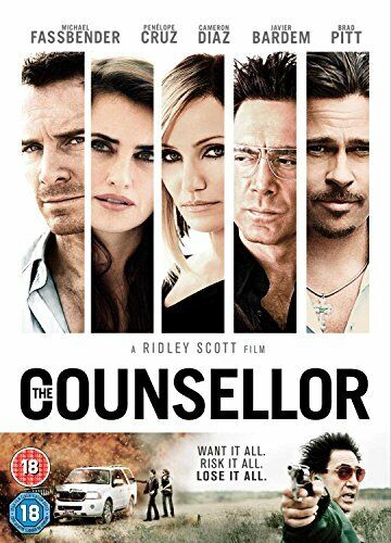 The Counsellor DVD Thriller & Mystery (2014) Cameron Diaz Quality Guaranteed - Picture 1 of 7