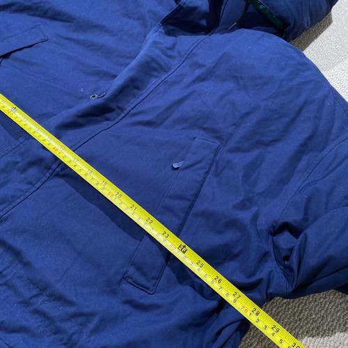 Eddie Bauer Parka Jacke Herren XL Big Tall Navy Blizzard Daunen Puffer Mantel Kapuze - Bild 7 von 13