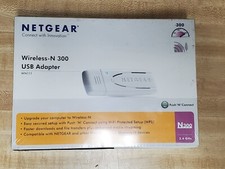 NETGEAR Wireless-N300 USB Adapter WN111 2.4 GHz; NEW NEVER OPENED 