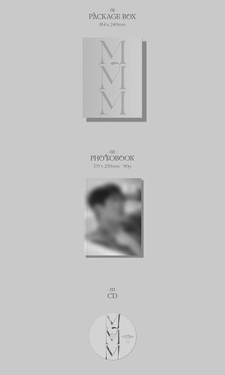 YOUNGTAK MMM Album PHOTO BOOK 2 Ver SET 2CD+2Book+8 Card+2
