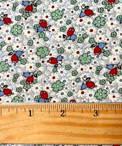 Vintage Aunt Grace 10th Ann. Judie Rothermel Cotton 1930 Repro Fabric Multi BTHY - Picture 3 of 4