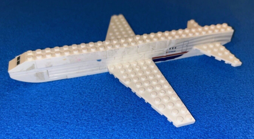 US Airways Best-Lock giocattolo da costruzione Lego aereo jet giocattolo set parziale - Foto 5 di 9