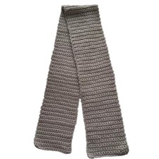  Hand Crocheted Neck Scarf Sand In Color New