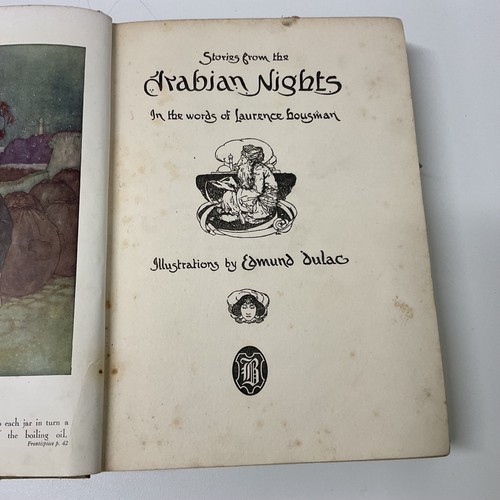 c1940s Stories of Arabian Nights Clothbound Book by Lawrence Housman (C4) W#641 - Picture 6 of 9