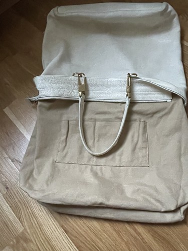 Tasche/coccinelle leder- naturfarben/ gefüttert/ zip/plus 2 Seitentaschen - Bild 9 von 9