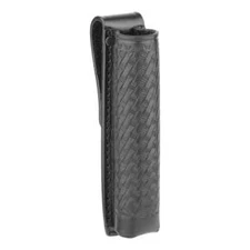 NEW DUTYMAN 3921 Long Basketweave Leather Baton Pouch OPEN TOP