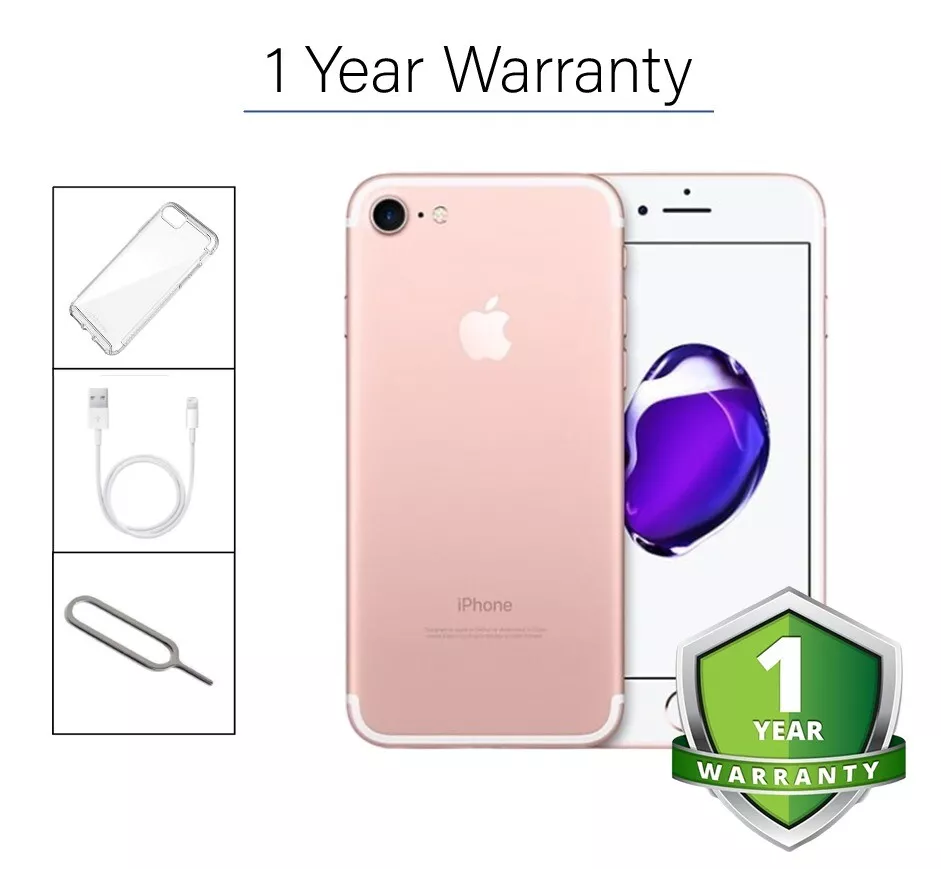 Apple iPhone 7 - 32GB - Rose Gold (Vodafone) Smartphone Pristine Plus Apple iPhone 7 - 32GB - Rose Gold (Vodafone) Smartphone Pristine Plus