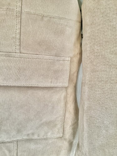 Real suede cream jacket , excellent condition - Picture 3 of 6