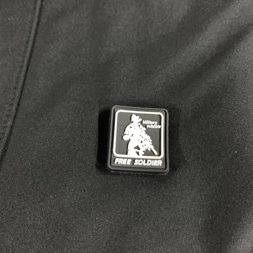 FREE SOLDIER Waterproof Soft Shell Hooded Tactical Jacket. Black. XL NWT - Picture 6 of 9