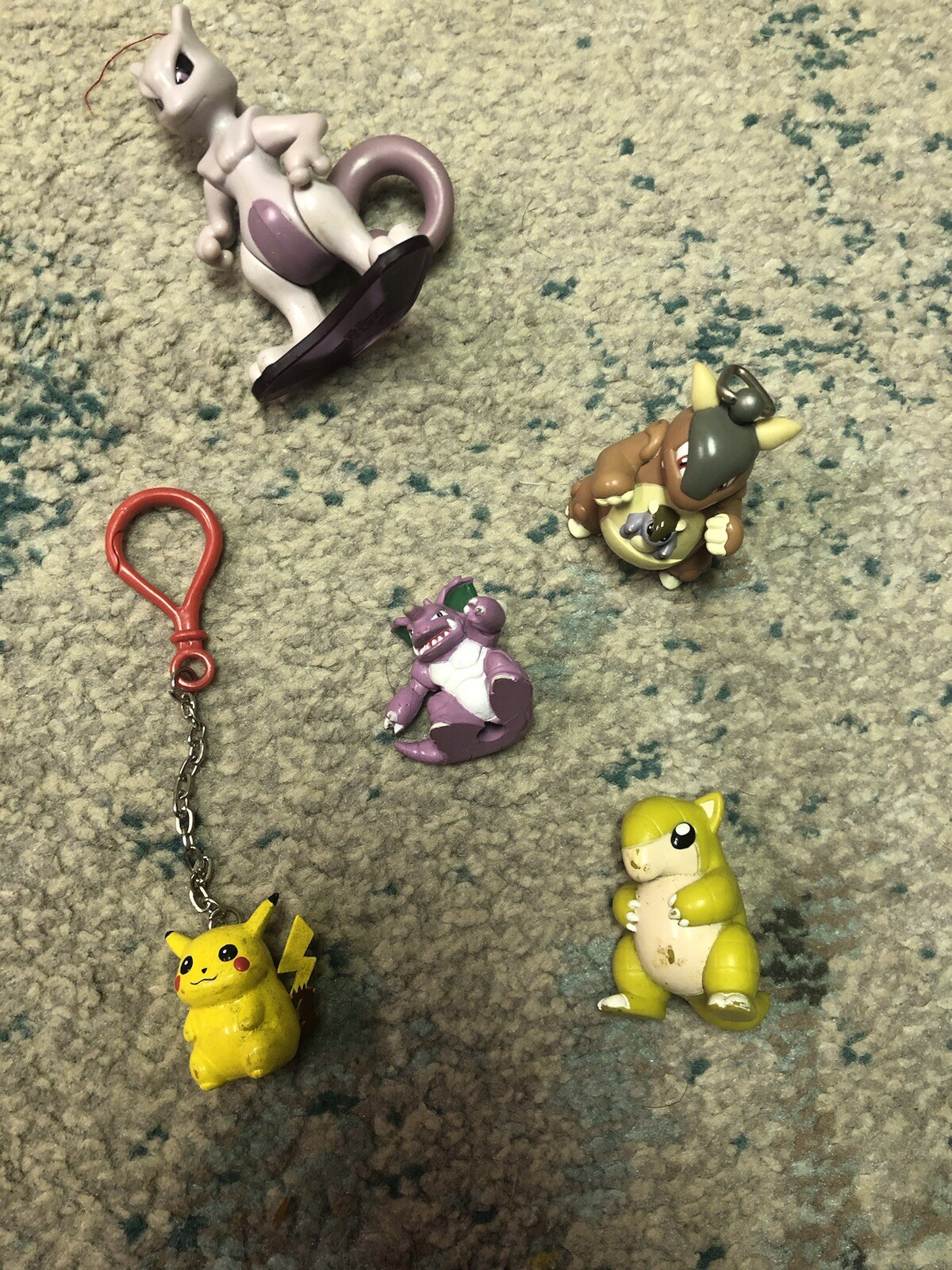 Lote de 5 figuras Pokemon vintage