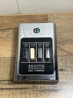 Vintage 1960s Zenith Space Command Four Push Button Retro TV Remote Control