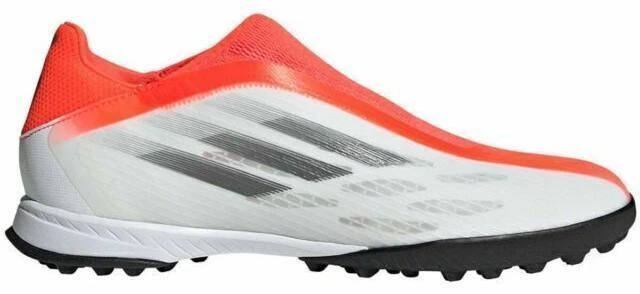 Adidas X Speedflow.3 sem lacre TF branco vermelho solar
