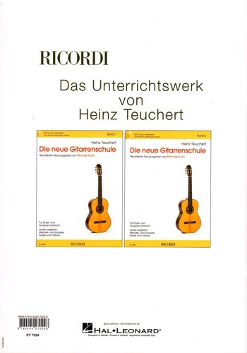 Heinz Teuchert Meine Gitarrenfibel Band 2 Gitarrenschule Noten für Gitarre - Bild 2 von 2