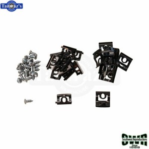 68-70 Mopar B-Body Rear Back Window Glass Reveal Chrome Trim Molding CLIP SET 68-70 Mopar B-Body Rear Back Window Glass Reveal Chrome Trim Molding CLIP SET