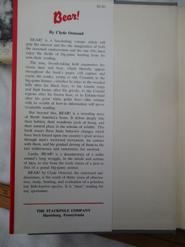 2 GROSSE BÄRENBÜCHER BEIDE 1. AUFLAGEN: BÄR! 1961 & KEIN PLATZ MEHR FÜR BÄREN 1965. - Bild 13 von 15