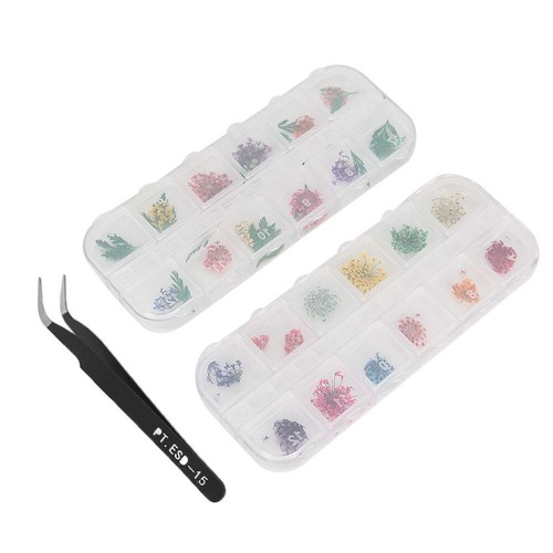 Dried Flower Nail Decoration Manicure Crafts DIY Nail Art Decoration Accesso CHW - Picture 16 of 20