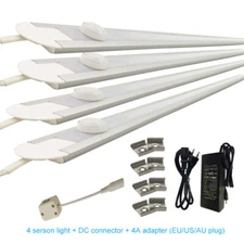 Body Sensor Switch LED Under Cabinet Light Night lamp Closet Wardrobe Bar lights