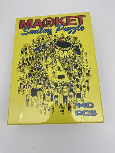 OFFICIAL CHINATOWN Market SMILE Y WORLD BBALL GAME PUZZLE SMILE Y®  140 Pcs NWT - Picture 1 of 4