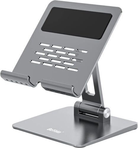 Tablet Ständer Aluminium verstellbar Tablet Halter faltbar Schreibtisch Ständer iPad Mini - Bild 17 von 30