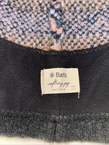 Barts Drew Wollmütze Fairisle-Stil Damen Einheitsgröße 3951 Amsterdam rosa Bommel - Bild 5 von 6