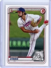 2020 Bowman Draft Spencer Strider Atlanta Braves 1st Bowman Paper Card #BD-20