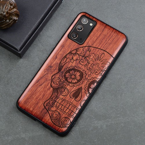 Hülle für Für Samsung Galaxy S25 S24 S23 S22 S21 S20 Ultra FE Schutz Holz Cover - Bild 14 von 17