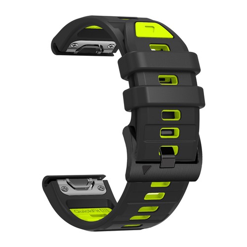 SALE For Garmin Fenix 8 Two Tone Quick Release Silicone Strap Garmin 22/26mm - Picture 19 of 28