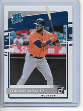 2020 Donruss Yordan Alvarez Rated Rookie Card