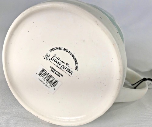 Tazza caffè ceramica Sheffield Home CLOVER COTTAGE Happy Go Lucky Cer0691 nuova con etichette - Foto 5 di 5