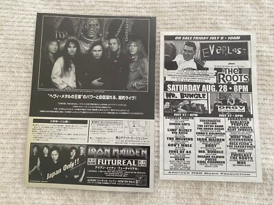 IRON MAIDEN 1998 プロモ　ピクチャー IRON MAIDEN 1998 プロモ ピクチャー Iron Maiden Rare Official