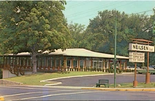 CT Greenwich Connecticut Riverside Neilsen Coffee Shop Restaurant Postcard