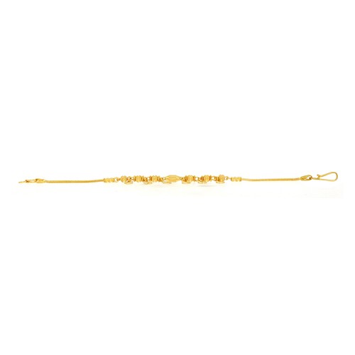 Charmslet de oro amarillo de 22 quilates elegante tentación para mujer - Imagen 2 de 3