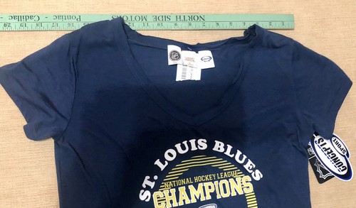 St. Louis Blues Damen T-Shirt Large Stanley Cup 2019 Geschenk - Bild 7 von 12