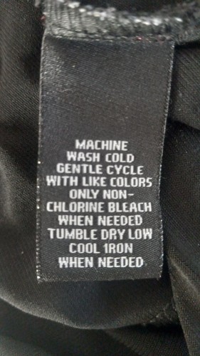 Valerie Stevens Top Blouse Black Size Small S - Picture 7 of 7