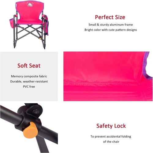 Effortless Setup Kids Camping Chair with Ergonomic Design – Perfect for Outdoors - Picture 8 of 9