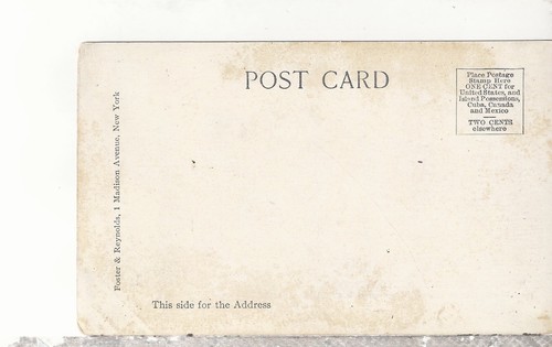 Washington Monument  Washington D C   UDB  Postcard 277 - Picture 2 of 2