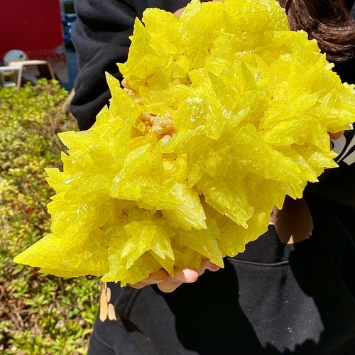 5,73 Pfund schöne Mineralien GROSSER EINHEIMISCHER SCHWEFEL OnMATRIX Sizilien - Bild 5 von 14