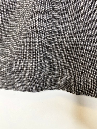 BILL BLASS 2pc Black Beige Blue Linen Blend Suit SET Blazer Jacket + Skirt 8 M - Picture 7 of 8