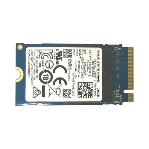 Toshiba 256GB M.2 PCIe 2242 KBG40ZNT256G SSD - Picture 12 of 24
