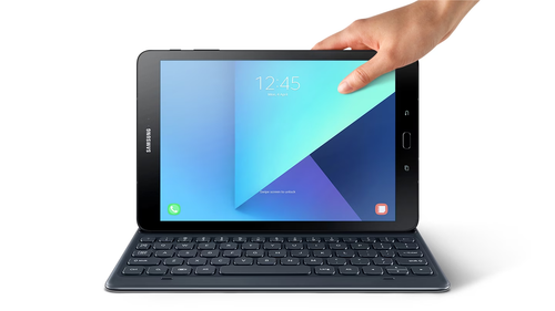 Etui na klawiaturę Samsung Galaxy Tab S3 EJ-FT820BSEGG – szare – oryginalne UK nowe - Zdjęcie 7 z 8