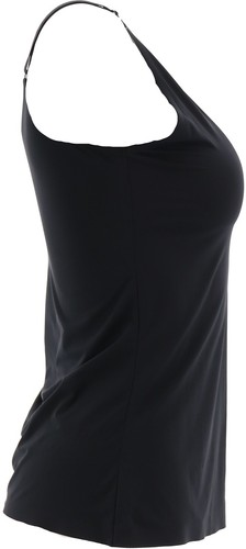 Rhonda Shear Lightweight Everyday V-Neck Camisole Black M NWOT (199) - Picture 4 of 4