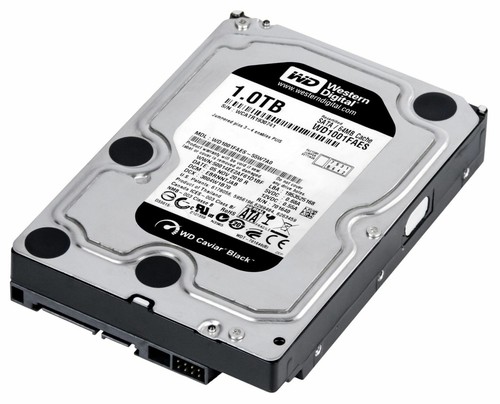 Disk Western Digital Black 1TB 7200U/Min 64MB SATA II WD1001FAES 3.5 " Zoll - Afbeelding 1 van 4