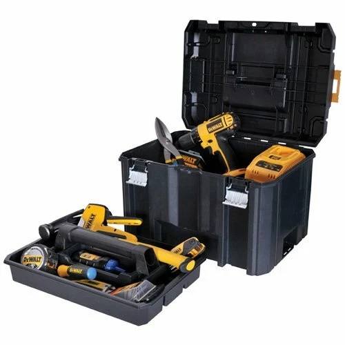 DeWALT DWST17806 TSTAK Tool Equipment Storage Deep Organizer Box W/ Flat  Top 76174711950