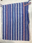 Pottery Barn Kids Kelsey Striped Laundry Hamper Basket Liner Blue
