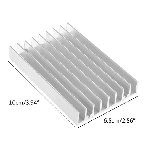 Electronic Radiator Aluminum Heatsink Extruded Heat Sink Computer Cooling Set - Picture 8 of 8